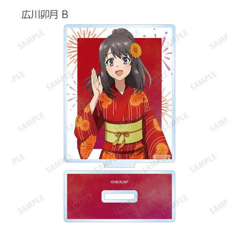 『青春ブタ野郎はおでかけシスターの夢を見ない』描き下ろしイラスト 浴衣ver. トレーディングアクリルスタンド(単位/BOX)【202509再販】